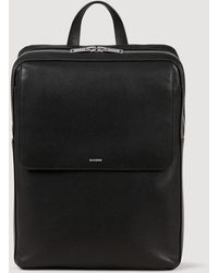 Sandro - Recycled Leather Backpack - Lyst