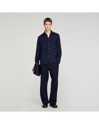 Sandro - Patch Pocket Shirt - Lyst