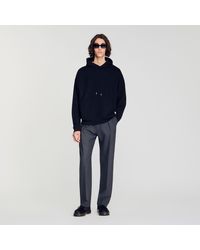 Sandro - Oversized Hoodie - Lyst