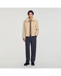 Sandro - Wool And Cashmere Jacket - Lyst