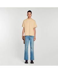 Sandro - Oversized T-Shirt - Lyst
