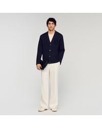 Sandro - Flower Crochet Cardigan - Lyst