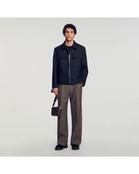 Sandro - Patch Pocket Jacket - Lyst