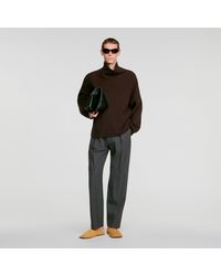 Sandro - Ribbed Wool And Cashmere Jumper - Lyst