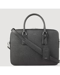 Sandro - Reconstituted Leather Briefcase - Lyst