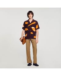 Sandro - Seashell Pattern Shirt - Lyst