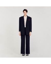 Sandro - Oversized Suit Jacket - Lyst