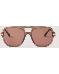 Sandro - Lunettes De Soleil Métal Et Acétate - Lyst