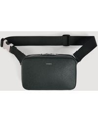 Sandro - Small Reconstituted Leather Bag - Lyst