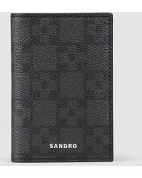 Sandro - Square Cross Card Holder - Lyst