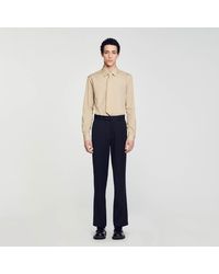 Sandro - Long-Sleeved Shirt - Lyst