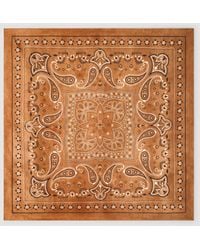 Sandro - Silk Bandana Print Scarf - Lyst
