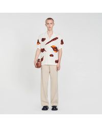 Sandro - Seashell Pattern Shirt - Lyst