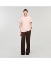 Sandro - T-Shirt With Heart Patch - Lyst