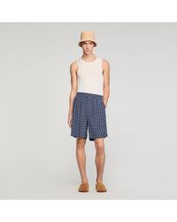 Sandro - Link Print Floaty Shorts - Lyst