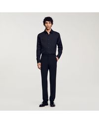 Sandro - Plain Shirt - Lyst