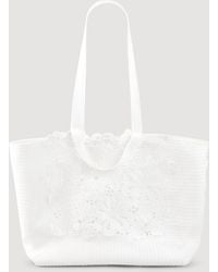 Sandro - Crochet Tote Bag - Lyst