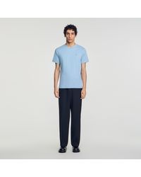 Sandro - Cotton Logo T-Shirt - Lyst