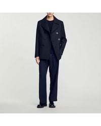 Sandro - Light Peacoat - Lyst