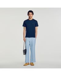 Sandro - Cotton Logo T-Shirt - Lyst