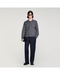 Sandro - Milano Knit Jacket - Lyst