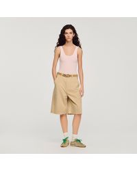 Sandro - Knit Bodysuit - Lyst