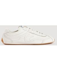 Sandro - Light Wave Leather Trainers - Lyst