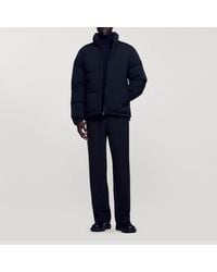 Sandro - Oversized Puffer Jacket - Lyst