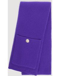 Sandro - Wool And Cashmere Scarf - Lyst