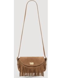 Sandro - Mini Mambo Suede Bag - Lyst