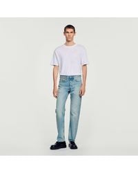 Sandro - Certified Linen T-Shirt - Lyst