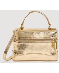 Sandro - Tangolino Metallic Leather Bag - Lyst