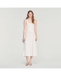 Sandro - Rhinestone Knit Maxi Dress - Lyst