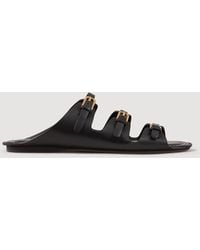 Sandro - Leather Sandals - Lyst