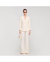 Sandro - Double-Breasted Suit Jacket - Lyst