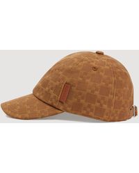 Sandro - Denim Cap With Cross Motif - Lyst