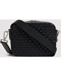 Sandro - Small Woven Leather Bag - Lyst