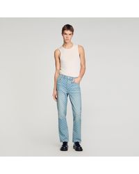 Sandro - Jean regular square cross - Lyst