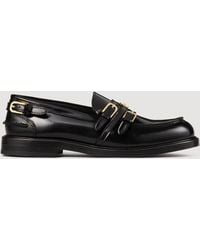 Sandro - Buckle Loafers - Lyst