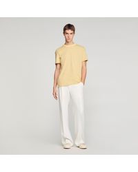 Sandro - Striped T-Shirt - Lyst