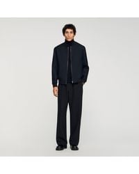 Sandro - Zip-Up Jacket - Lyst