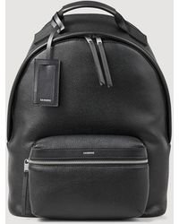 Sandro - Coated Canvas Backpack - Lyst