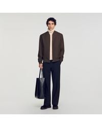 Sandro - Zip-Up Jacket - Lyst