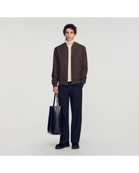 Sandro - Zip-Up Jacket - Lyst