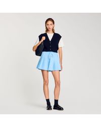 Sandro - Pull bicolore en laine et cachemire - Lyst