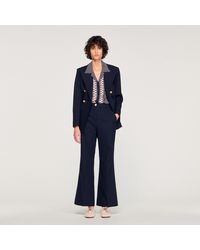 Sandro - Heart Motif Flowing Shirt - Lyst