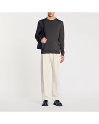 Sandro - Fine Knit Jumper - Lyst