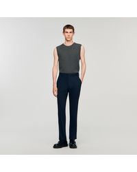 Sandro - Wool Suit Trousers - Lyst