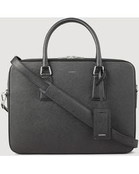 Sandro - Reconstituted Leather Briefcase - Lyst