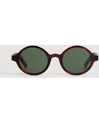 Sandro - Oval Sunglasses - Lyst